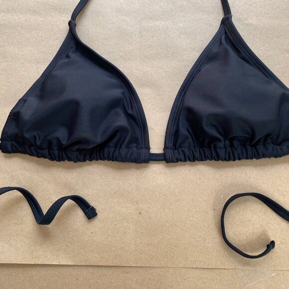 Tempt Me Black Triangle Bikini Top - Picture 5 of 8